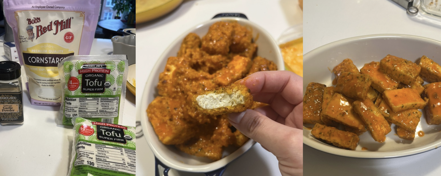 Crispy Buffalo Tofu Bites (Air Fryer or Oven)